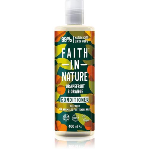 Faith In Nature Grapefruit & Orange φυσικό κοντίσιονερ για κανονικά έως ξηρά μαλλιά 400 μλ