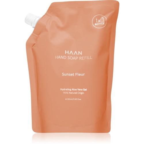 Haan Hand Soap Sunset Fleur υγρό σαπούνι για τα χέρια ανταλλακτικό 350 μλ