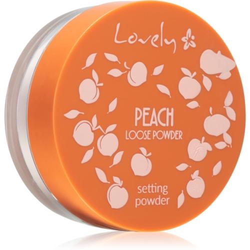 Lovely Peach Setting Powder πούδρα φιξαρίσματος για ματ όψη