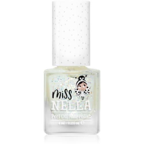 Miss Nella Peel Off Nail Polish βερνίκι νυχιών για παιδιά MN25 Confetti Clouds 4 ml