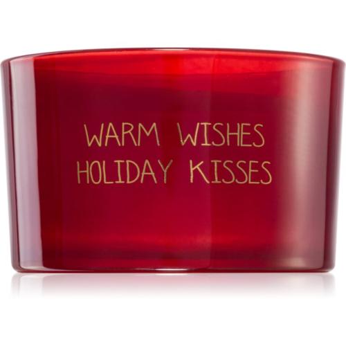 My Flame Winter Wood Warm Wishes Holiday Kisses αρωματικό κερί 13x9 γρ
