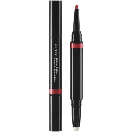 Shiseido LipLiner InkDuo κραγιόν και μολύβι περιγράμματος για τα χείλη με βάλσαμο απόχρωση 09 Scarlet 1.1 γρ