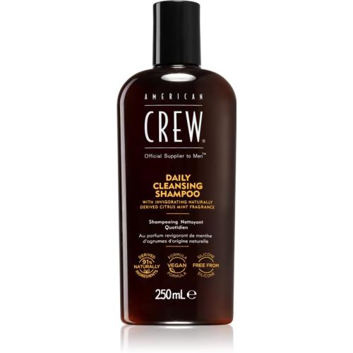 American Crew Daily Cleansing Shampoo σαμπουάν καθημερινής χρήσης για άντρες 250 μλ