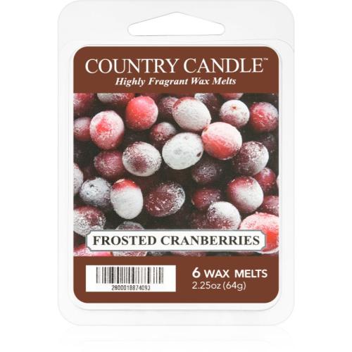 Country Candle Frosted Cranberries κερί για αρωματική λάμπα 64 γρ