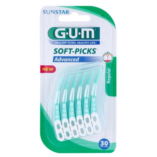 G.U.M Soft-Picks Advanced οδοντικές οδοντογλυφίδες κανονικός 30 τμχ