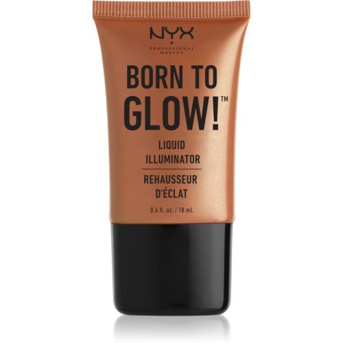 NYX Professional Makeup Born To Glow υγρό λαμπρυντικό απόχρωση 04 Sun Goddess 18 ml