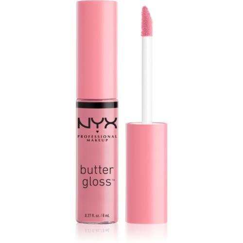 NYX Professional Makeup Butter Gloss λιπ γκλος απόχρωση 02 Éclair 8 ml