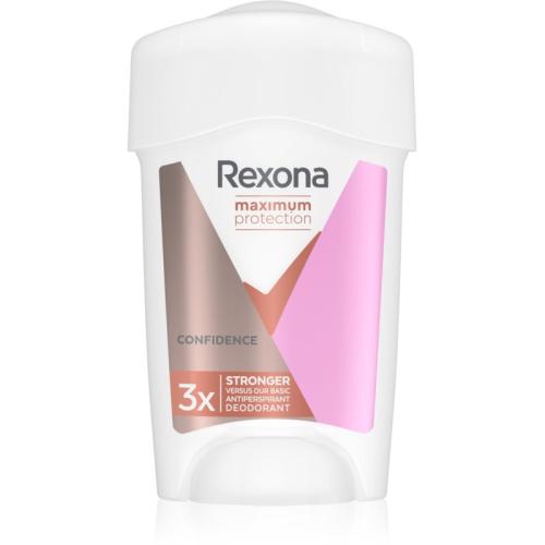 Rexona Maximum Protection Antiperspirant κρεμώδες αντιιδρωτικό για την αντιμετώπιση της υπερβολικής εφίδρωσης Confidence 45 μλ