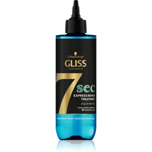 Schwarzkopf Gliss 7 sec εντατικά αναγεννητική φροντίδα για ξηρά μαλλιά 200 ml