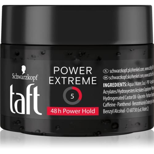 Schwarzkopf Taft Power έξτρα κράτημα τζελ για τα μαλλιά 250 μλ