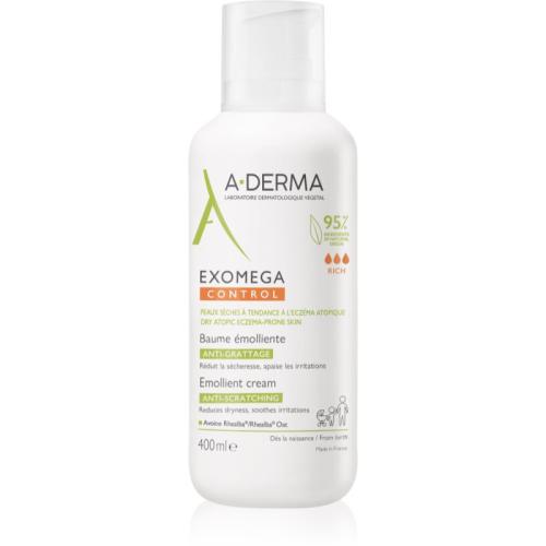 A-Derma Exomega Control βάλσαμο για ευαίσθητη και ξηρή επιδερμίδα 400 ml