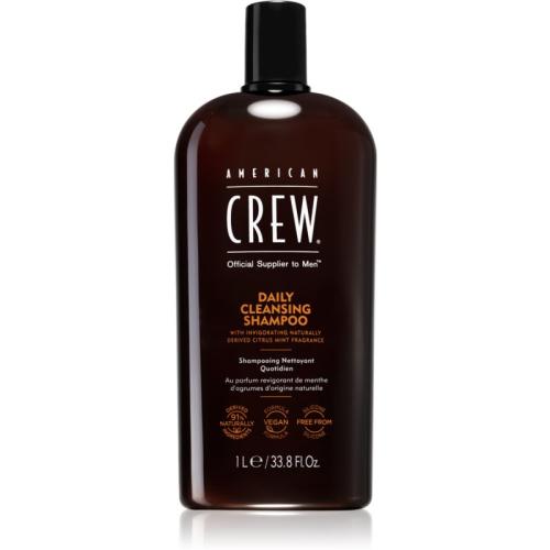 American Crew Daily Cleansing Shampoo καθαριστικό σαμπουάν για άντρες 1000 μλ