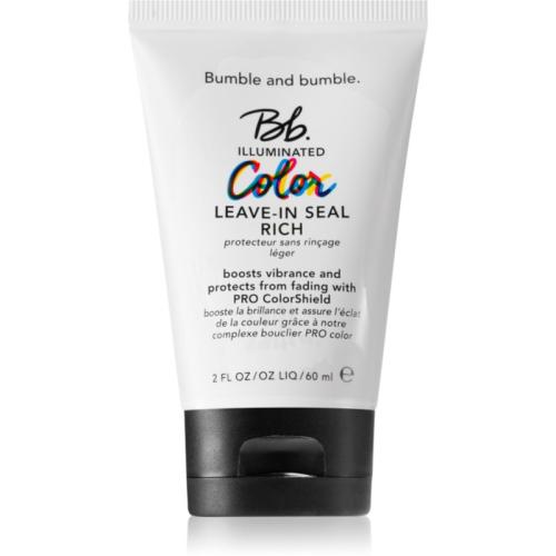 Bumble and bumble Bb. Illuminated Color Leave-In Seal Rich φροντίδα χωρίς ξέβγαλμα για βαμμένα μαλλιά 60 ml