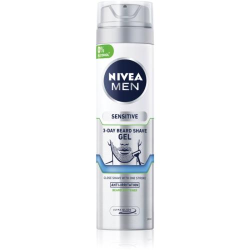 Nivea Men Sensitive τζελ ξυρίσματος με καταπραϋντική επίδραση 200 μλ