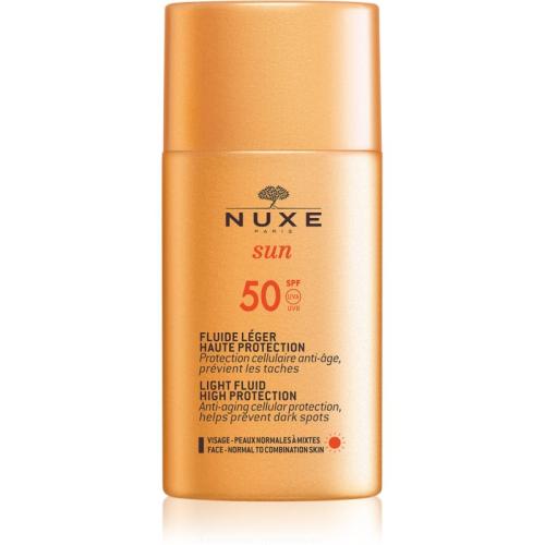 Nuxe Sun ελαφρύ προστατευτικό υγρό SPF 50 50 μλ