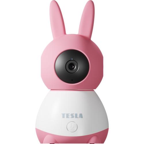 Tesla Smart Camera 360 Baby Pink οπτική ενδοεπικοινωνία για μωρά