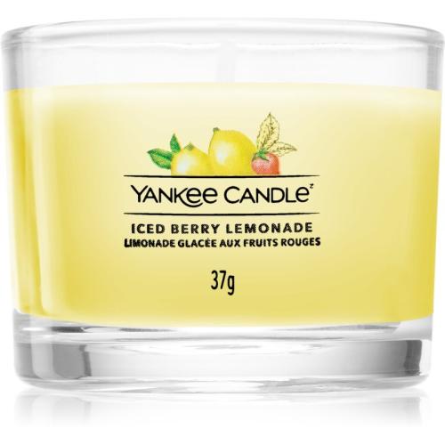 Yankee Candle Iced Berry Lemonade αναθηματικό κερί glass 37 γρ