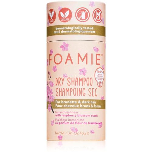 Foamie Berry Brunette Dry Shampoo ξηρό σαμπουάν σε σκόνη για σκούρα μαλλιά 40 γρ
