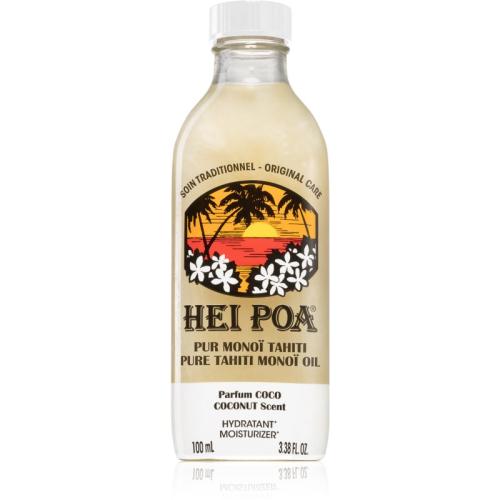 Hei Poa Pure Tahiti Monoï Oil Coconut πολυλειτουργικό λάδι για σώμα και μαλλιά 100 ml