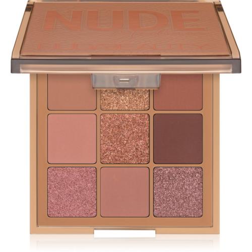 Huda Beauty Nude Obsessions Παλέτα σκιών για τα μάτια απόχρωση Nude medium 34 γρ