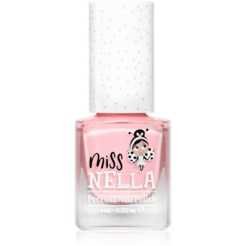 Miss Nella Peel Off Nail Polish βερνίκι νυχιών για παιδιά MN05 Cheeky Bunny 4 ml