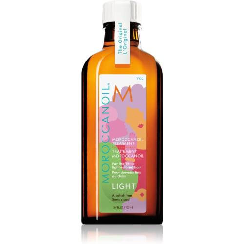 Moroccanoil Treatment Light λάδι για λεπτά, βαμμένα μαλλιά Limited Edition 100 μλ