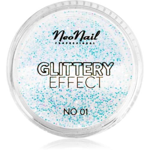 NeoNail Glittery Effect αστραφτερή σκόνη Για τα νύχια απόχρωση No. 1 2 γρ