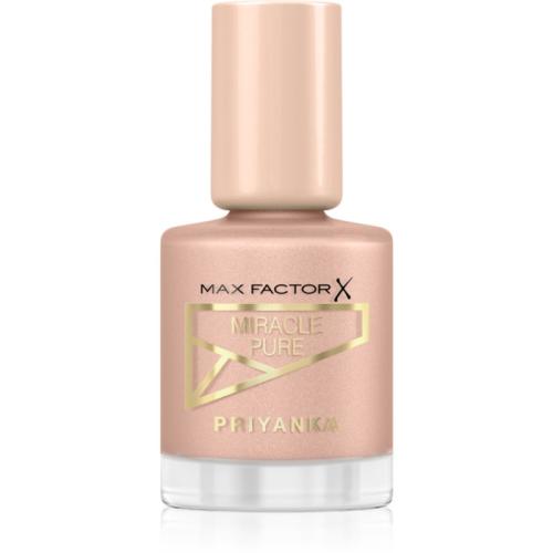 Max Factor x Priyanka Miracle Pure περιποιητικό βερνίκι νυχιών απόχρωση 775 Radiant Rose 12 μλ