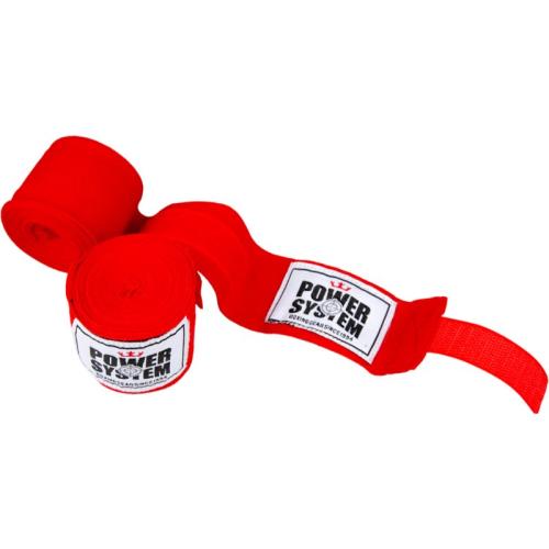 Power System Boxing Wraps επίδεσμοι μποξ χρώμα Red 1 τμχ