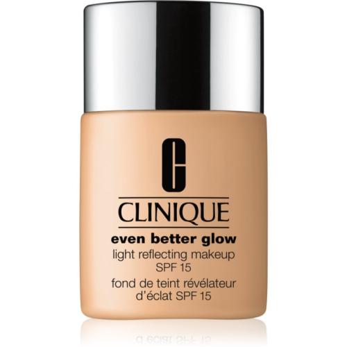 Clinique Even Better™ Glow Light Reflecting Makeup SPF 15 μεικ απ για λαμπερή επιδερμίδα SPF 15 απόχρωση CN 62 Porcelain Beige 30 μλ