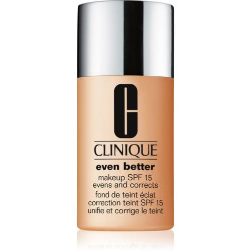 Clinique Even Better™ Makeup SPF 15 Evens and Corrects διορθωτικό μεικ απ SPF 15 απόχρωση WN 76 Toasted Wheat 30 μλ