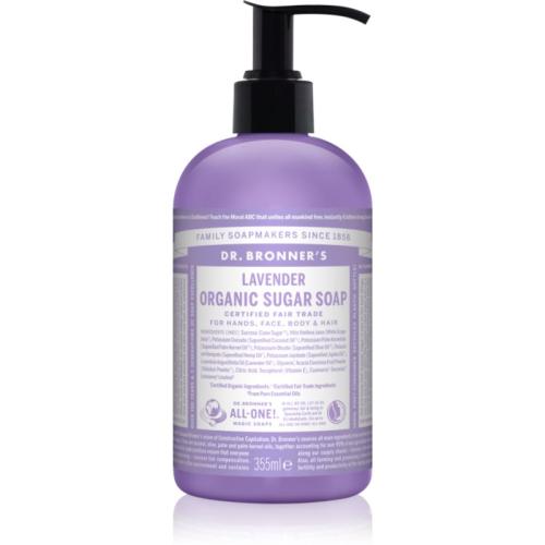 Dr. Bronner’s Lavender υγρό σαπούνι για σώμα και μαλλιά 355 μλ