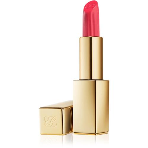 Estée Lauder Pure Color Creme Lipstick κρεμώδες κραγιόν απόχρωση Defiant Coral 3,5 γρ