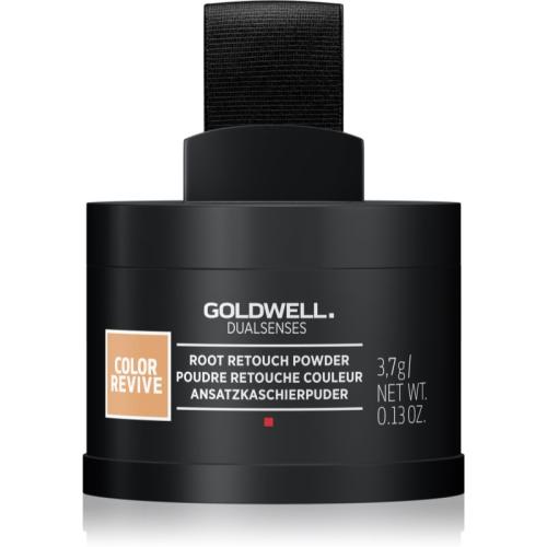 Goldwell Dualsenses Color Revive πούδρα με χρώμα για βαμμένα και με ανταύγειες μαλλιά Medium to Dark Blonde 3.7 γρ