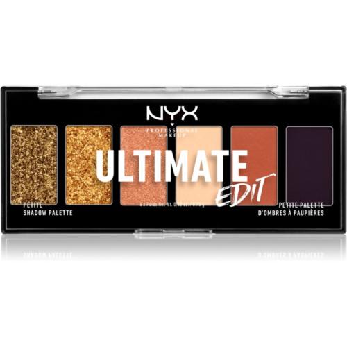 NYX Professional Makeup Ultimate Edit Petite Shadow Παλέτα σκιών για τα μάτια απόχρωση 06 Utopia 6x1.2 γρ