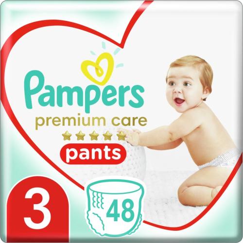 Pampers Premium Care Pants Midi Size 3 πάνα - βρακάκι 6-11kg 48 τμχ