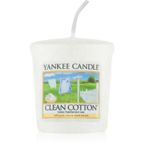 Yankee Candle Clean Cotton αναθηματικό κερί 49 γρ