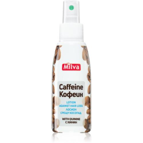 Milva Quinine & Caffeine φροντίδα χωρίς ξέβγαλμα ενάντια στη τριχόπτωση 100 μλ