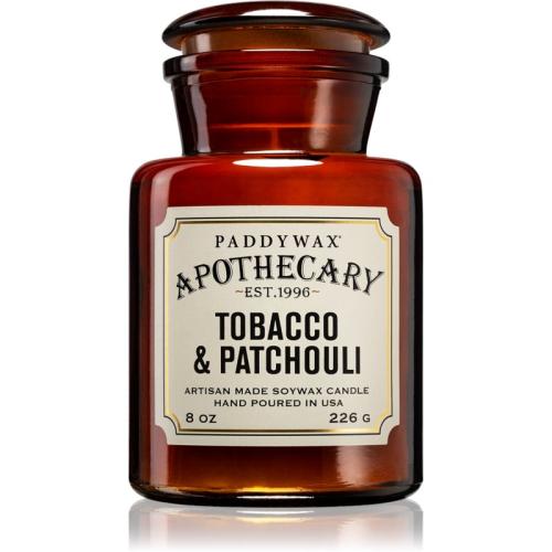 Paddywax Apothecary Tobacco & Patchouli αρωματικό κερί 226 γρ