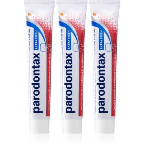 Parodontax Extra Fresh οδοντόκρεμα για την αντιμετώπιση της αιμορραγίας των ούλων 3 x 75 μλ