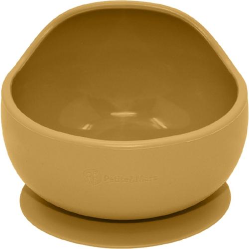 Petite&Mars Take&Match Silicone Bowl μπολ με βεντούζα Intense Ochre 6 m+ 360 ml