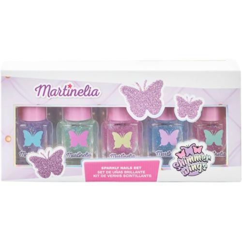 Martinelia Shimmer Wings Nail Polish Set Σετ βερνίκι νυχιών για παιδιά 5x5 ml