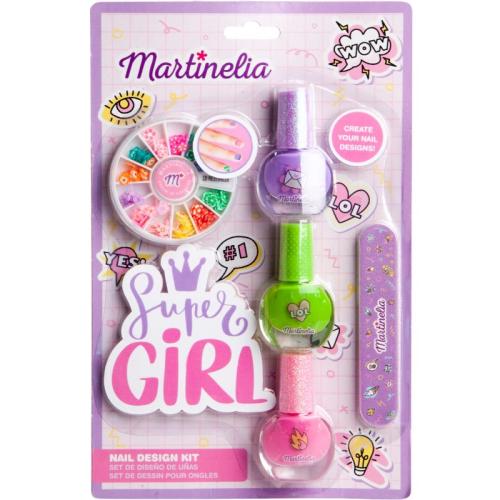 Martinelia Super Girl Nail Design Kit Σετ (για παιδιά)