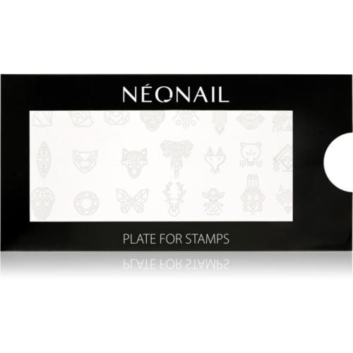 NEONAIL Stamping Plate Στένσιλ Για τα νύχια τύπος 02 1 τμχ