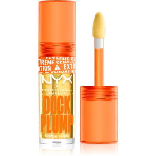 NYX Professional Makeup Duck Plump λιπ γκλος για αύξηση του αποτελέσματος απόχρωση 01 Clearly Spicy 6,8 ml