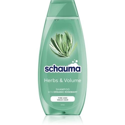 Schwarzkopf Schauma Herbs & Volume σαμπουάν για απαλά και ισχνά μαλλιά 400 ml