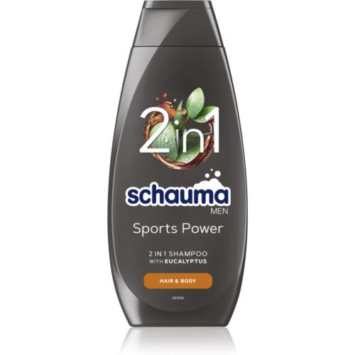 Schwarzkopf Schauma MEN τζελ για ντους και σαμπουάν 2 σε 1 για άντρες Sports Power 400 ml