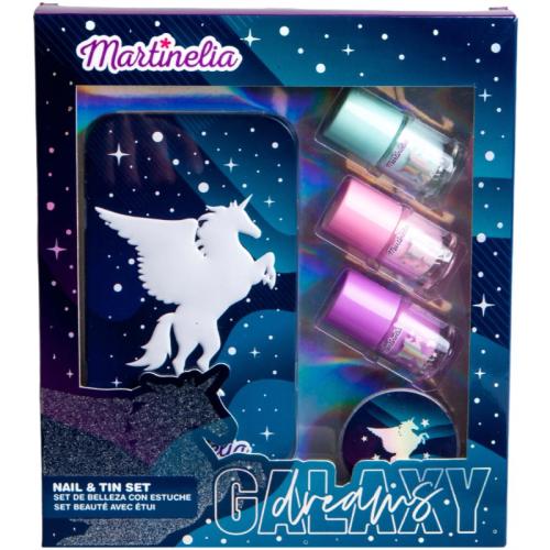 Martinelia Galaxy Dreams Dream Nails & Tin Box σετ δώρου (για παιδιά)