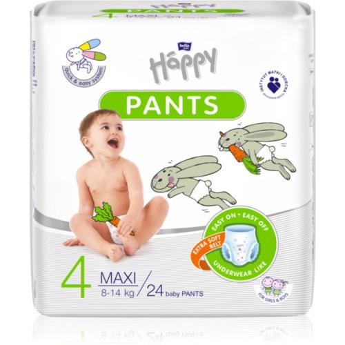 BELLA Baby Happy Pants Size 4 Maxi πάνα - βρακάκι μιας χρήσης 8-14 kg 24 τμχ