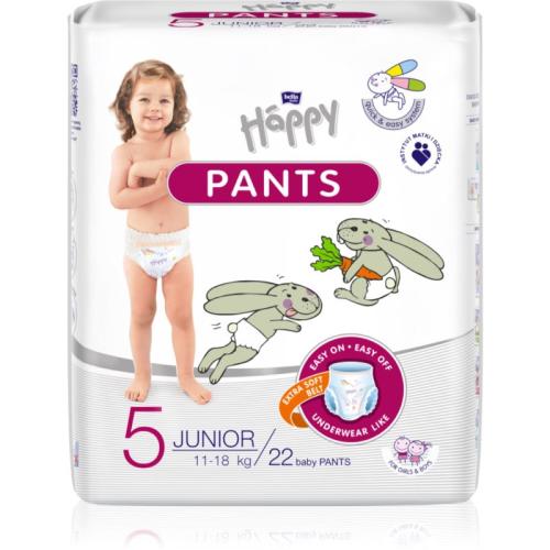 BELLA Baby Happy Pants Size 5 Junior πάνα - βρακάκι μιας χρήσης 11-18 kg 22 τμχ